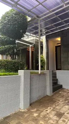 rumah asri cantik minimalis pondok hijau gegerkalong bandung