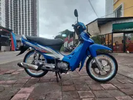 SHOGUN R 110 New BLUE istimewa STNK Hidup BPKB Lengkap