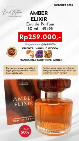 AMBER ELIXIR EDP Oriflame