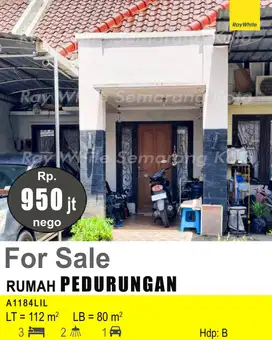 DIJUAL RUMAH DI PEDURUNGAN A1184