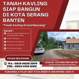 Tanah Kavling Murah Kota Serang Banten Lokasi Nancang