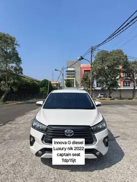 Toyota Innova Diesel 2022 dp15jt  G lux / luxury 2023 putih - 2021