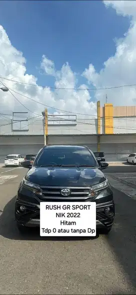 Toyota Rush 2022 Tdp 0 GR Sport / S - 2023 Hitam 2021 record