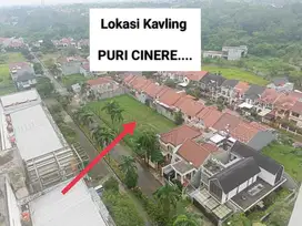 tanah kavling puri cinere  siap bagun lokasi strategis