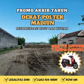 LOKASI STRATEGIS! TANAH 200 JUTAAN + HADIAH MOTOR SCOOPY!