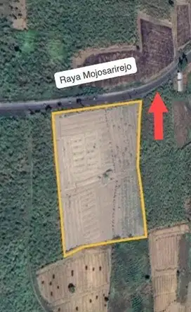 Tanah Strategis Nol Raya Mojosarirejo, Driyorejo Gresik