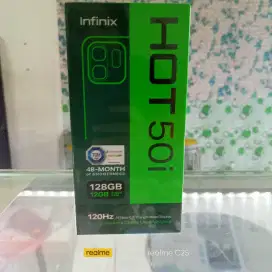 INFINIX HOT 50i 6+6/128 BARU garansi resmi bisa TT atau Kredit