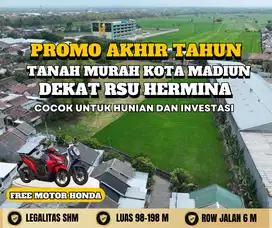 Tanah Kavling di Kawasan Perumahan Elite Madiun