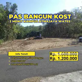 15 Menit Bandara YIA, Tanah Dijual Wates 1 Jt-an, SHM, Siap AJB