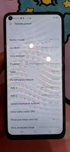 bantu teman jual hp vivo z1 pro,enak buat main game ml,ff