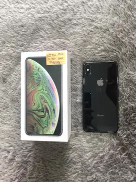 IPhone XS Max 256GB Gray mulus Fullset BH 91% 3Utool 100 Permanent