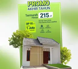 Rumah Murah dekat Sawojajar 215 jt