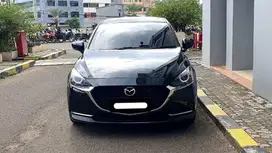 km 19rb mazda 2 gt skyactive sedan 2022 hitam pajak panjang tangan 1