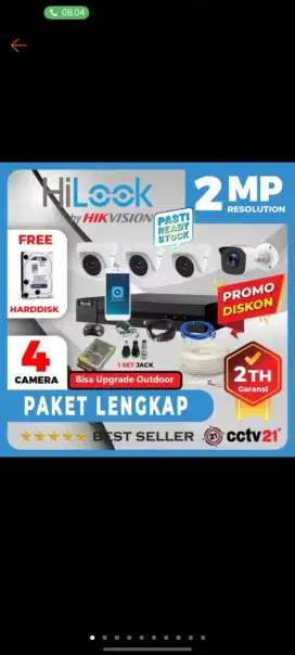 Pasang cctv hilook by hikvision