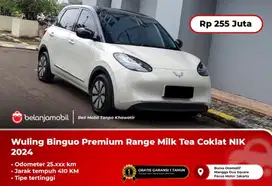 [ 410 KM ] Wuling Binguo Premium Range Milk Tea Coklat 2023/2024