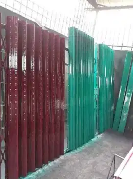 Folding gate rolling door