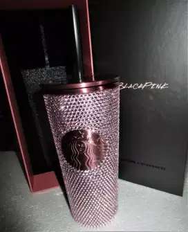 tumbler blackpink, with box dvd