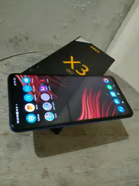 POCO X3 Nfc 6/64 Fullset Minus dikit