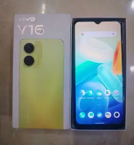 Vivo Y16 
Ram 3 32
 Mulus
 Resmi VIVO 
Full Set