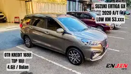 [TDP 10jt] ERTIGA GX 2020 A/T [LOW KM 53rb]