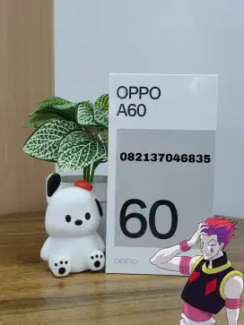 Oppo a60 8/256 new segel garansi resmi bisa cod