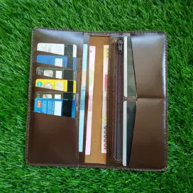 Dompet panjang pria wanita handmade kulit asli