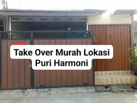 Di take over Cepat ( BU ) Rumah sudah full renov di Puri Harmoni