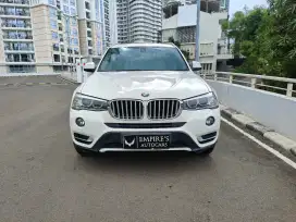 Bmw X3 Xline 2.0 facelift panoramic low km record putih terawat