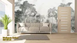 Wallpaper Dinding 3D Custom Desain Korden Gorden Vitrase