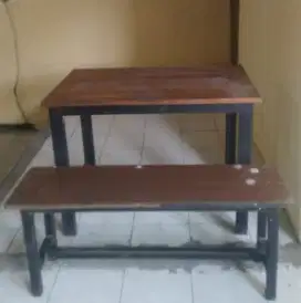 Jual, Meja, kursi (bangku) Warung