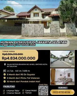 jual murah rumah mewah