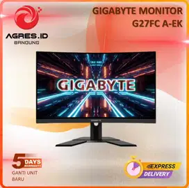 BARANG BARU SEGEL! GIGABYTE MONITOR G27FC A-EK 27” FHD 16:9 CURVED