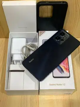 Xiaomi redmi note 12 ram 8/128gb warna hitam