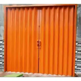 Jual dan pasang pintu folding gate murah