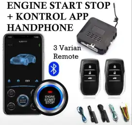 Engine Start Smart Phone Control - Toyota