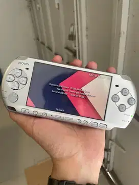 Sony Psp Slim 3000 Mystic Silver Original