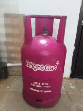 Tabung Gas Kosong LPG Bright Gas 12 Kg Pink