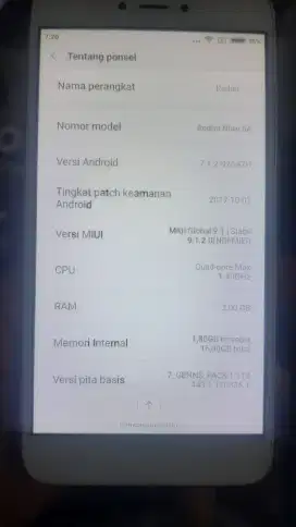 REDMI NOTE 5A 2/16