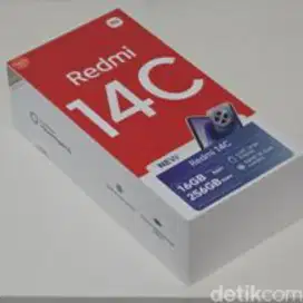 Redmi 14C ram 8/256 kondisi baru