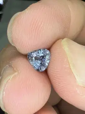 Blue Sapphire Srilanka 1,00 ct luster gemericik clarity clean mulus