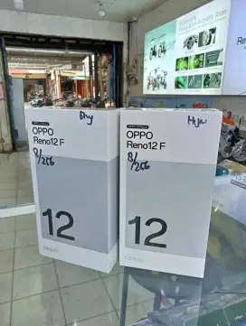 OPPO RENO 12F 4G BNIB RAM 8/256GB SEGEL BOX GARANSI 1 TAHUN