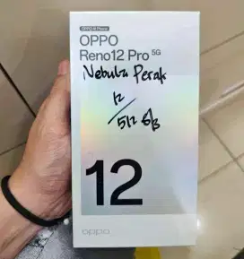 OPPO RENO 12 PRO 5G BNIB RAM 12/512GB SEGEL BOX GARANSI 1 TAHUN