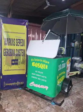 GEROBAK SEPEDA LISTRIK JUALAN/SEPEDA LISTRIK JUALAN/SEPEDA GEROBAK