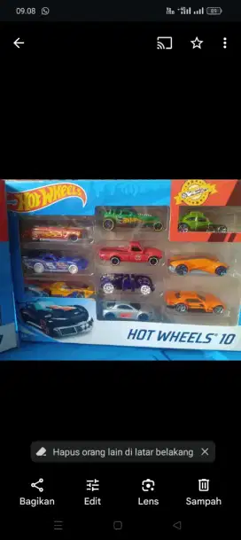 Hotwheels 10pcs.