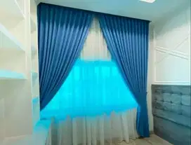 (JUAL–PASANG) HORDENG GORDEN GORDENG CUSTOM* TIRAI CURTAIN–VITRASE