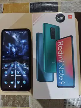 Redmi note 9 fullset 4/64