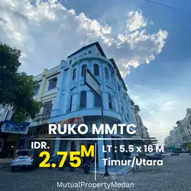 Ruko MMTC Jl Selamat Ketaren posisi Hook Medan Deli Serdang