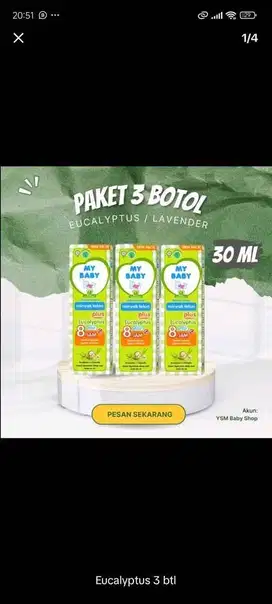 MINYAK TELON MY BABY 30ML