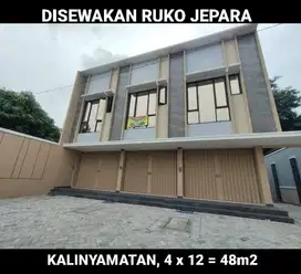 DISEWAKAN RUKO JEPARA  UTK KANTOR, TEMPAT KURSUS,  KULINER DLL