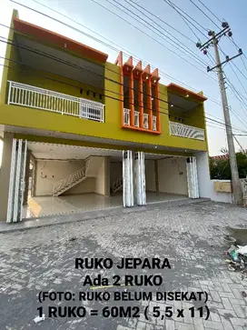 DISEWAKAN RUKO JEPARA, PECANGAAN COCOK UTK KANTOR ATAU USAHA APA SAJA